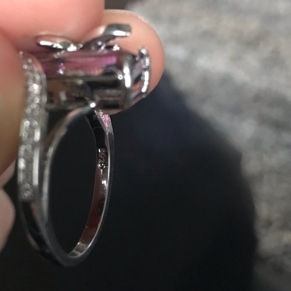 New S925 silver Luxury Cubic Zircon stone ring - Picture 5 of 5